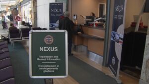 Nexus airport screening, expedited Canada screening