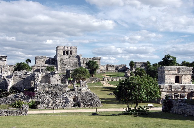 Tulum Mexico, Mayan Temple Ruins