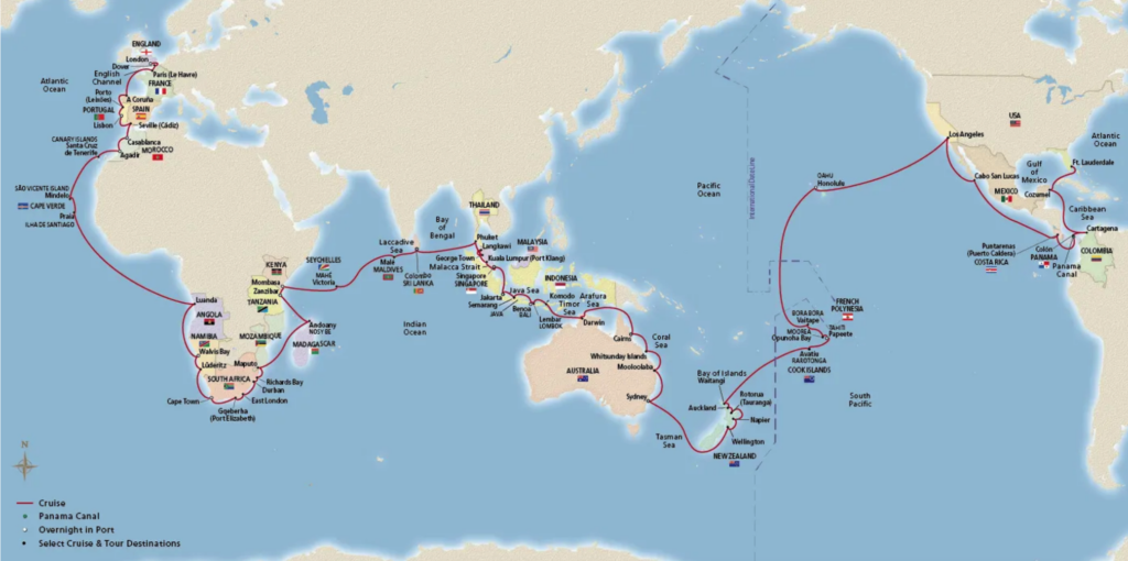 Viking World Cruise, Viking World Voyage