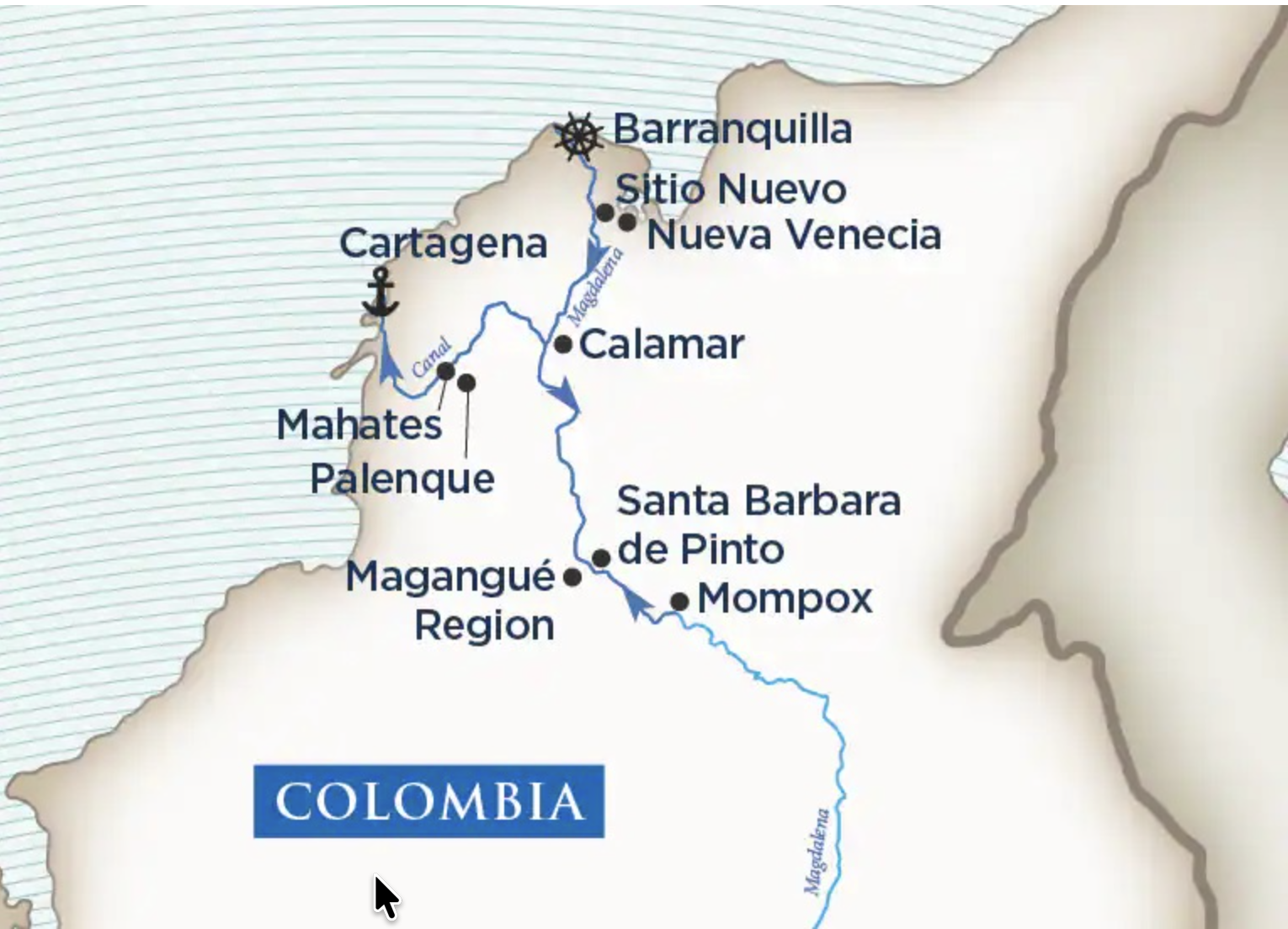 Magdalena River AMA Waterways