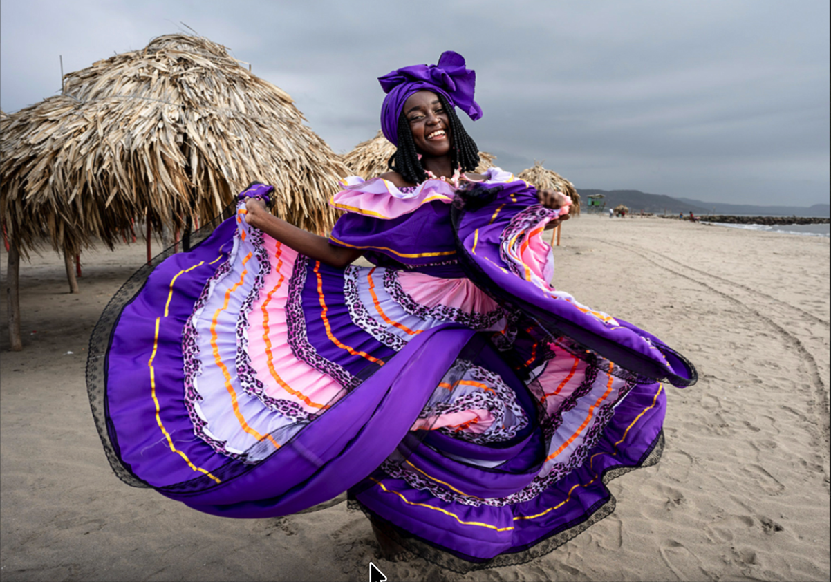 Colombia dancing