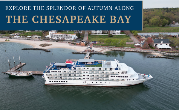 American Cruise Lines, Chesapeake Bay, Fall Colors, Travel for Fall Colors