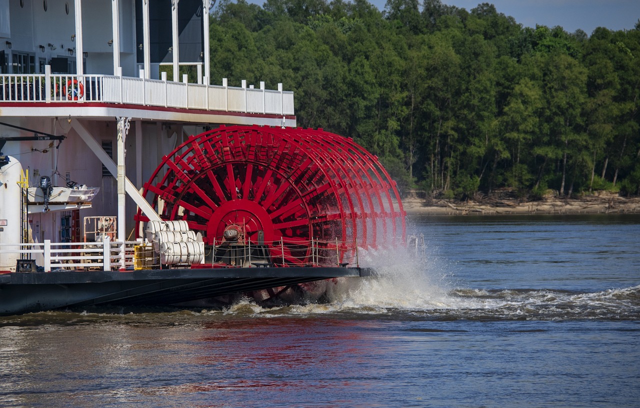 family travel, riverboat, paddlewheeler