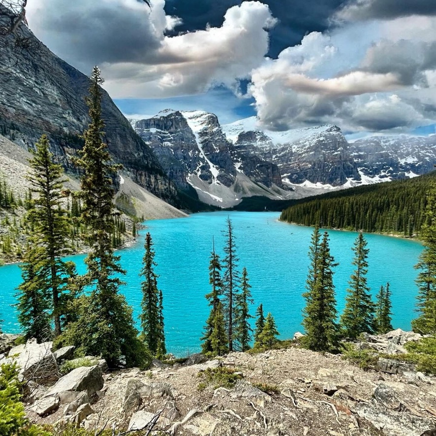 Lake Louise, Banff National Park, Moraine Lake