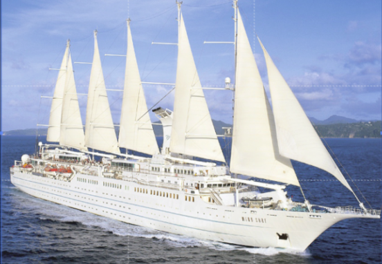 Windstar Wind Surf Sailing Ship