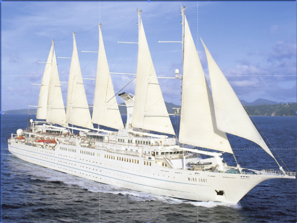 Windstar Wind Surf Sailing Ship